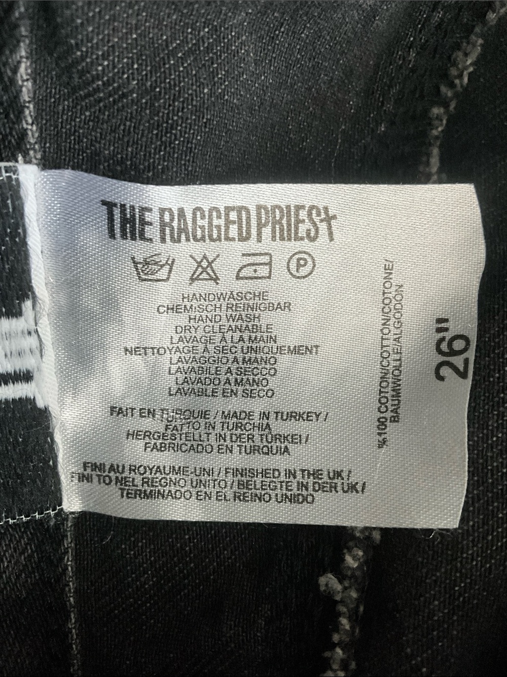 The Ragged Priest Flare Leg Jeans with Lace Up Detail - Picture 9 of 9
